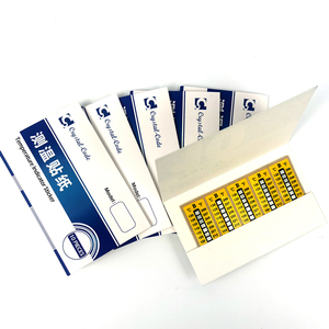 Etiqueta adesiva personalizada termômetro reversível alta temperatura monitoramento sensor indicador sensível cor mudando adesivo - Product Image 6