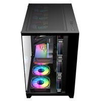 New Design Atx Gaming Case Tempered Glass Computer Case Mid Tower PC Case Computer Gabinete PC Cabinet