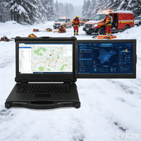 Ordinateur portable robuste de 15,6 pouces, ordinateur portable robuste personnalisé avec rétroéclairage, Intel I7/i9, 1920*1080 FHD Win10 Win11