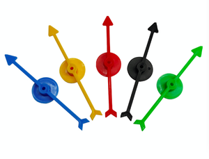 Ensemble de jeu éducatif personnalisé avec emballage, comprenant un spinner en plastique en forme de flèche et une <span class=keywords><strong>roulette</strong></span> en papier à motifs imprimés pour promotions - Product Image 2