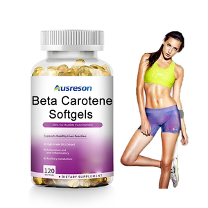 Ausreson Private Label Beta Caroteen Softgel Oogvitamine Huidverzorgingsproduct Supplement Beta Caroteen Softgel - Product Image 1