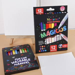 Macaron 10 màu disponibles + 2 Bút đánh dấu màu trắng đặt Bút Đánh Dấu sơn chất lượng cao chống mài mòn tip Bút Đánh Dấu - Product Image 2