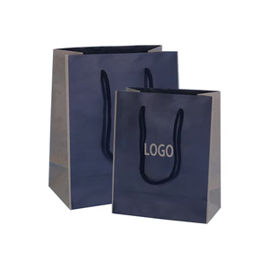 Bolsa de Papel de Regalo Personalizada al por Mayor, Bolsa de Regalo Reciclable de Cartón de Lujo con Asas de Cuerda - Product Image 5