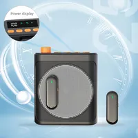 Amplificateur de voix portable avec microphone Lavalier Mini haut-parleur mégaphone sans fil pour enseignants guides touristiques âgés entraîneurs