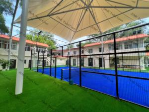 JSMC Indoor Outdoor <strong>Padel</strong> Tennis <strong>Court</strong> With Roof Canopies From China Factory - Product Image 4