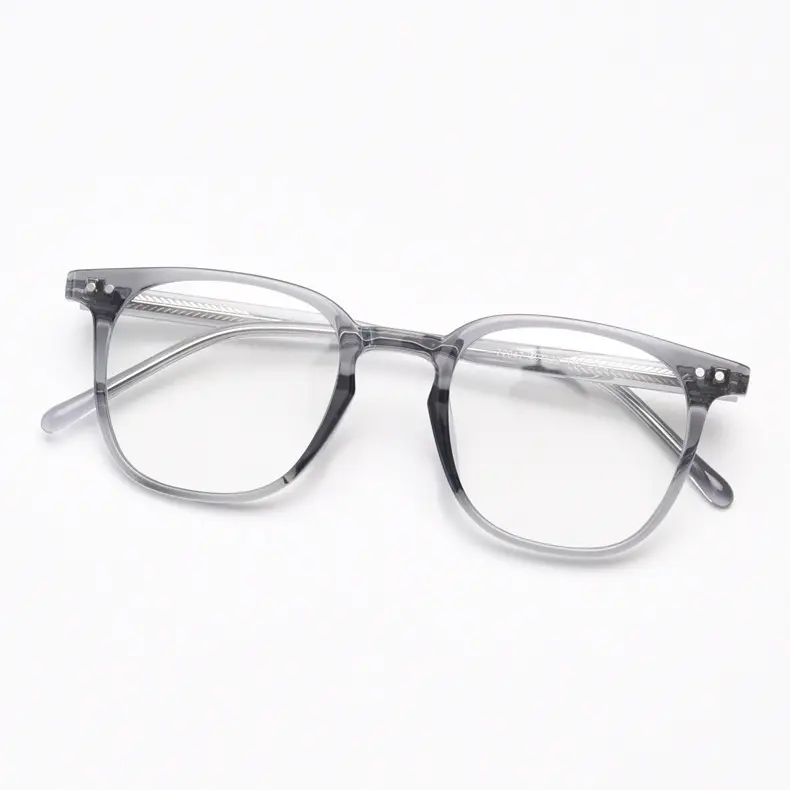 fashion glasses for men acetate Korean style glasses frame tr90 women trending eyewear black transparent best seller