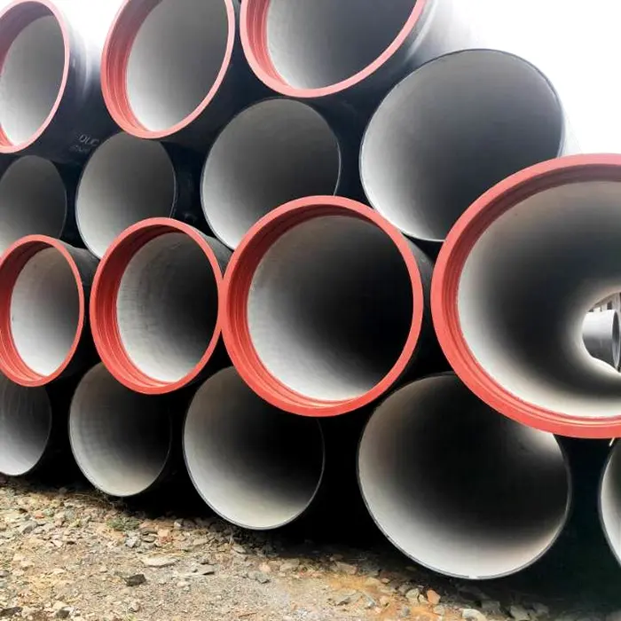 China ISO2531 1200Mm Pipa Besi Ductile Cast untuk Drainase Menggunakan