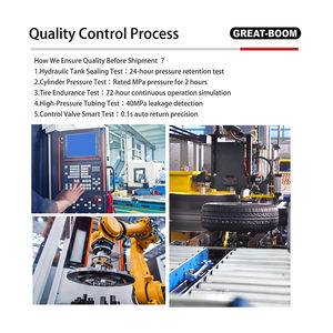 26トンログスプリッターガス駆動Ducarエンジン家庭用構造用ガソリンウッドログスプリッター在庫あり - Product Image 5