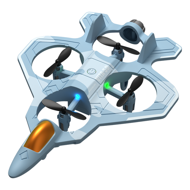 EPT 360 Flip Ready-to-Go Foam Remote Control Fighter Jet Drone with 150m Range for Kids & Adults Indoor-Outdoor Use