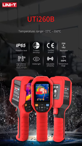 กล้องถ่ายภาพความร้อน UNI-T UT260B -20~550 องศาเซลเซียส ความละเอียดอินฟราเรด 256x192  5 โทนสี ความไว 50mK มาตรฐาน IP65 กล้องอุตสาหกรรม - Product Image 3