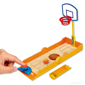 Mini-jeu de <span class=keywords><strong>basket</strong></span> de table pliable à éjection par doigt pour enfants, personnalisable, pour une expérience sportive, petit cadeau promotionnel - Product Image 1
