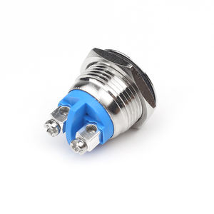 Momentari 스위치 시작 금속 16mm 링 Led 스테인레스 스틸 푸시 버튼 의료 장비 - Product Image 3