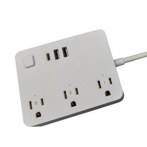 Alexa/<span class=keywords><strong>Google</strong></span> <span class=keywords><strong>Home</strong></span>-3 puertos de carga USB, 10A, CA, viaje, universal, wifi, tira de Alimentación inteligente, <span class=keywords><strong>2021</strong></span> - Product Image 6