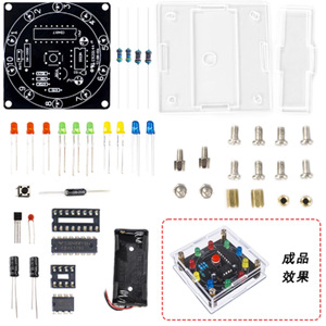 Kit Electrónico DIY TJ-56-10, Selector Aleatorio LED, Juguete de Práctica de Soldadura y Ensamblaje - Product Image 2
