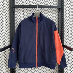 2526 Chelsea Paris Betis Vintage longue fermeture éclair antibactérien col en v hiver Football veste manteau <span class=keywords><strong>ensemble</strong></span> 100% Polyester coupe automatisée - Product Image 6