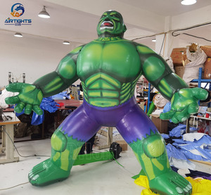 Globo de dibujos animados de <span class=keywords><strong>Hulk</strong></span>, <span class=keywords><strong>monstruo</strong></span> inflable de 2,5 m de altura, fabricante profesional personalizado - Product Image 5