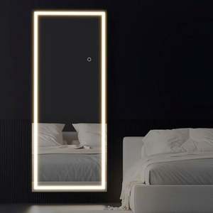 Trending Products 2025 <b>Full</b> <b>Length</b> <b>Mirror</b> With Lights 71" X 24" Inch Led <b>Full</b> Body <b>Mirror</b> Free Standing Dressing Floor Wall Mounted <b>Mirror</b> Living Room Furniture Custom - Product Image 4