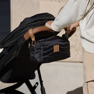 <span class=keywords><strong>Bolsa</strong></span> Multifuncional Acolchada de Algodón <span class=keywords><strong>para</strong></span> Pañales de Bebé, Organizador Universal <span class=keywords><strong>para</strong></span> Cochecito con Portavasos - Product Image 6