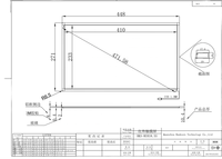 Kit de superposition de cadre tactile multi-touch infrarouge à connexion USB de taille personnalisée