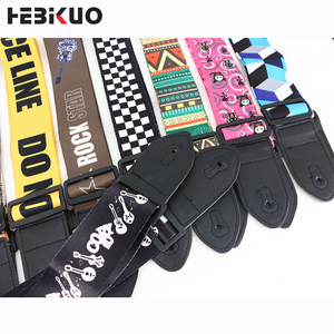 สายสะพายกีตาร์หนังหลากสี รุ่นปี 2003 ปรับได้ พิมพ์ลายสีสันสดใส ทำจากผ้าฝ้าย อุปกรณ์เสริมสำหรับเครื่องดนตรีสาย - Product Image 2