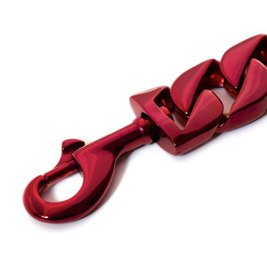 Cerradura de seguridad con logotipo personalizado, <span class=keywords><strong>pitbull</strong></span> collar de morado claro, cadena <span class=keywords><strong>para</strong></span> perro - Product Image 5