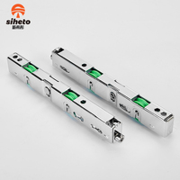 Rodillo ajustable que lleva directamente 625ZZ Hierro verde + POM Rodillos de puerta corredera Rueda de ventana de puerta