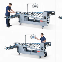 Empileur de boîtes JY-450 : Optimisez votre post-press avec notre plieuse-colleuse de pré-press et son empileur intégré pour une ligne de post-press complète.