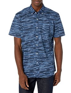 Nuovo stile basso MOQ camicia in popeline di alta qualità personalizzata da <span class=keywords><strong>uomo</strong></span> a manica corta Casual con stampa Standard - Product Image 2