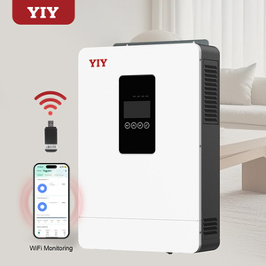 3KW 5KW 6.2KW 6KW <strong>24V</strong>/48V DC 220/230V AC Pure Sine Wave Solar <strong>Inverter</strong> With MPPT Off Grid Solar Hybrid <strong>Inverter</strong> - Product Image 1