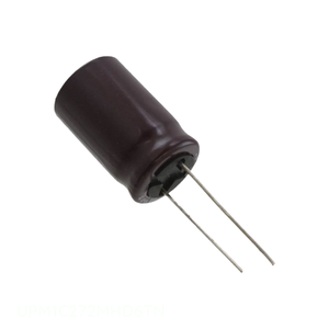 ตัวเก็บประจุแบบมีรูผ่านรู2700 uF 20% uF ฝาสารส้ม2700 uF - Product Image 1