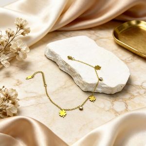 Pulsera para hombre, envío directo, lista para enviar (RTS), regalo navideño para mujer, tono oro rosa - Product Image 3