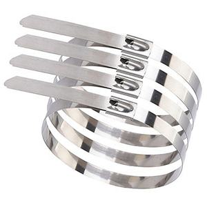 ربطات عنق معدنية قوية من الفولاذ المقاوم للصدأ, ربطات عنق ذات سحاب - Product Image 2