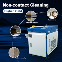 Nettoyeur laser portatif à large couverture et haute efficacité pour l'élimination de la rouille et de la peinture sur de grandes surfaces