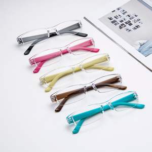 FORTE 편안한 HD 돋보기 안경, 노안 확대용 풀프레임 PC +0.75D 3.00D 무코팅 투명 렌즈 눈 보호 - Product Image 6