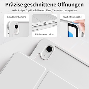 Cứng PC Acrylic trong suốt trở lại Shell cho <span class=keywords><strong>iPad</strong></span> 11/10 Gen trường hợp với chủ bút chì 11/10.9 inch 2025 A16/2022 - Product Image 4