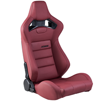 Sièges de course universels en cuir EURO Pvc de qualité supérieure siège baquet inclinable siège baquet complet siège auto