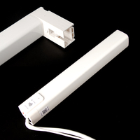 Sistema de cortina eléctrica inteligente para el hogar al mejor precio con hierro motorizado WiFi para exteriores y motor de cortina electrificada para Baño