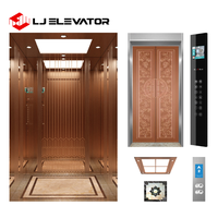 Capteur de porte infrarouge anti-pincement pour ascenseur, décoration élégante et moderne pour cabine, ascenseur pour passagers, délai de livraison court, hôtel haut de gamme