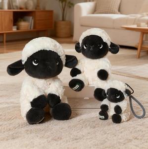 Lindo Peluche de Oveja Negra, Juguete de Peluche, Llavero de Oveja, Relleno de Algodón PP Súper Suave, Regalos - Product Image 4