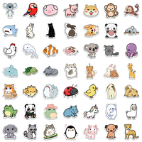 Custom Kids Cartoon Sticker Sheet Wholesale Wall Anime Cute Vinyl Cat Anime Book Kawaii Hollo Kitty Box Packaging Stray Label