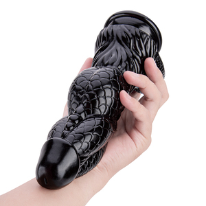 Fantasia Monster Knot Dildo Vibrador Dragão Enorme Dildo Cão Grosso Com Nó Grande Silicone Animal <span class=keywords><strong>Anal</strong></span> <span class=keywords><strong>Plug</strong></span> Com Copo De Sucção Forte - Product Image 4