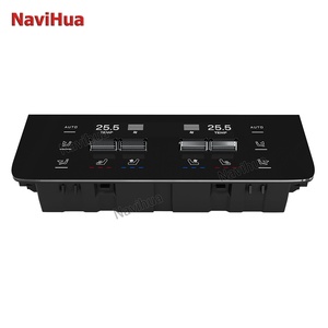 แผงควบคุมแอร์ระบบสัมผัส LCD รุ่นใหม่ล่าสุด Navihua แบบ 4 โซน สำหรับ Porsche Cayenne 2024 ปรับอุณหภูมิและความเร็วลมได้ - Product Image 3