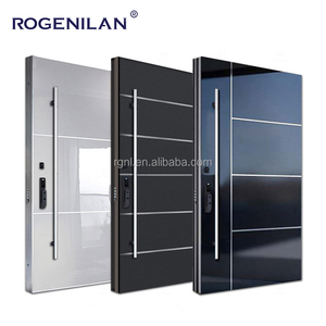 High Quality House Cast Aluminium Front Entry Swing <strong>Door</strong> Modern Residential Security Entrance <strong>Doors</strong> For Sale - Product Image 4