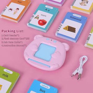 Tarjetas Didácticas Interactivas para Niños Pequeños - Juguetes Educativos y Sensoriales, 510 Palabras Visuales, Diseño de Oso, Plástico, Regalo para Niños y Niñas - Product Image 5