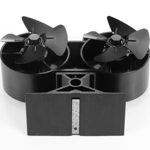 Lianliang — poêle à double moteur pour l'intérieur, brûleur de bois, 8 lames, ventilateur silencieux à double tête, poêle à chaleur - Product Image 6