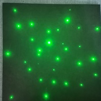 Tapis d'éclairage à fibre optique noire Star Sensory Room Tapis d'éclairage à fibre optique