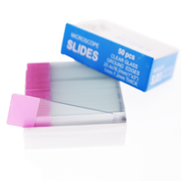 Laboratory Consumables Frosted Cover Glass Slip 7101 7102 Prepared Microscope Slides Glass
