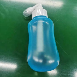 Bouteille péri-accouchement NZMAN 12,7 oz bleu translucide, bidet portable pour les soins post-accouchement, pour la récupération et le nettoyage du périnée - Product Image 4