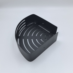 <span class=keywords><strong>Estante</strong></span> Esquinero Moderno de Acero Inoxidable de un Solo Nivel <span class=keywords><strong>para</strong></span> Baño de Hotel, Color Negro, <span class=keywords><strong>para</strong></span> Gel de <span class=keywords><strong>Ducha</strong></span> y Almacenamiento, Diseño que Ahorra Espacio - Product Image 4