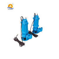 Pompe à eaux usées submersible en acier inoxydable, électrique, anti-colmatage, haut débit, haute pression, 380V, 5,5KW, garantie 1 an